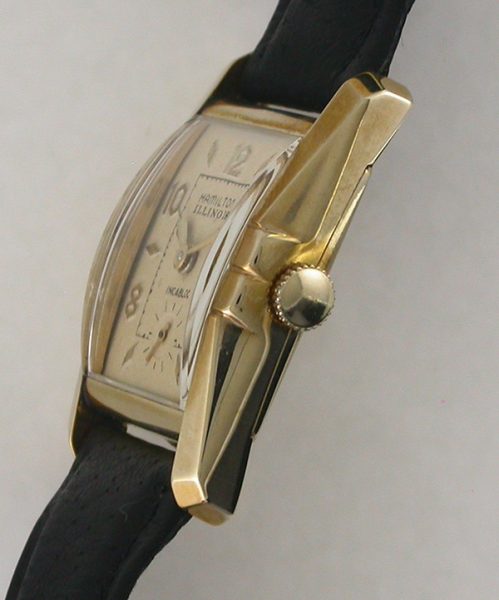 1948 Illinois Hamilton Rectangular - The Antique Watch Company