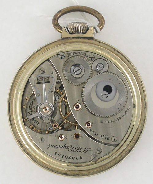 1943 Elgin B. W. Raymond Railroad - The Antique Watch Company