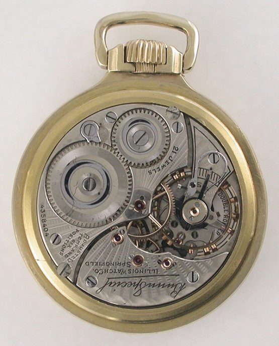 1924 Illinois Bunn Special Gents Railroad - The Antique Watch Company