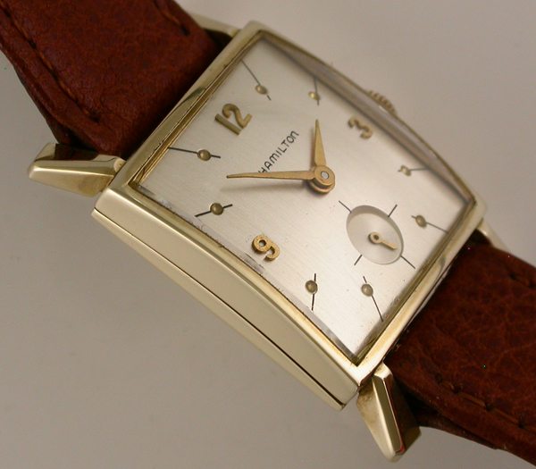 1953 Hamilton Sinclair 14k - The Antique Watch Company